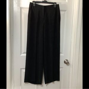 Pure Collection pants Black Wide Leg Pants dress pants. Size 4